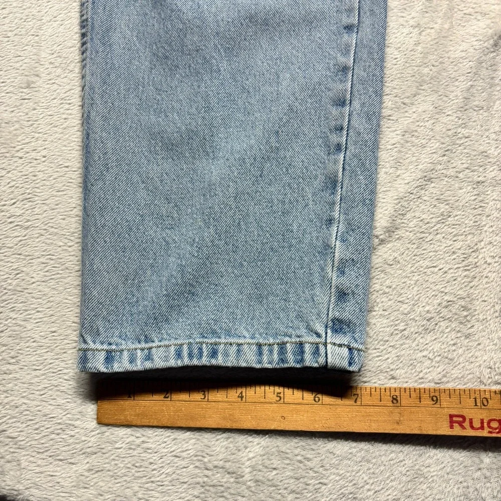 Vintage 90's Tommy Hilfiger Jeans Mens 34x32 Fits 31x30 Denim Big Flag‎ Patch
